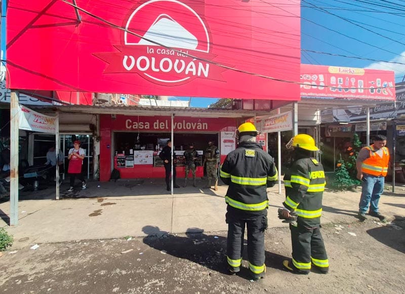 ¡CONATO DE INCENDIO EN LOS VOLOVANES EN TEJERÍA!