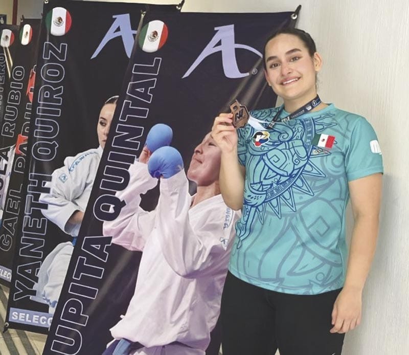 ¡BRONCE NACIONAL PARA LIBNI VALERIA!
