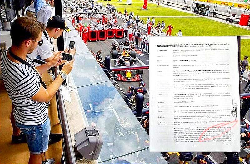 ¡ESTAFAN A EMPRESARIOS QUE PAGARON 160 MIL PESOS! -Les prometieron palcos para el Gran Premio de la Ciudad de México *Se quedan sin ver al "Checo"