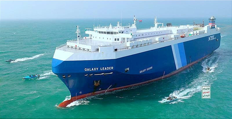 ¡SECUESTRAN REBELDES BARCO! -En el Mar Rojo