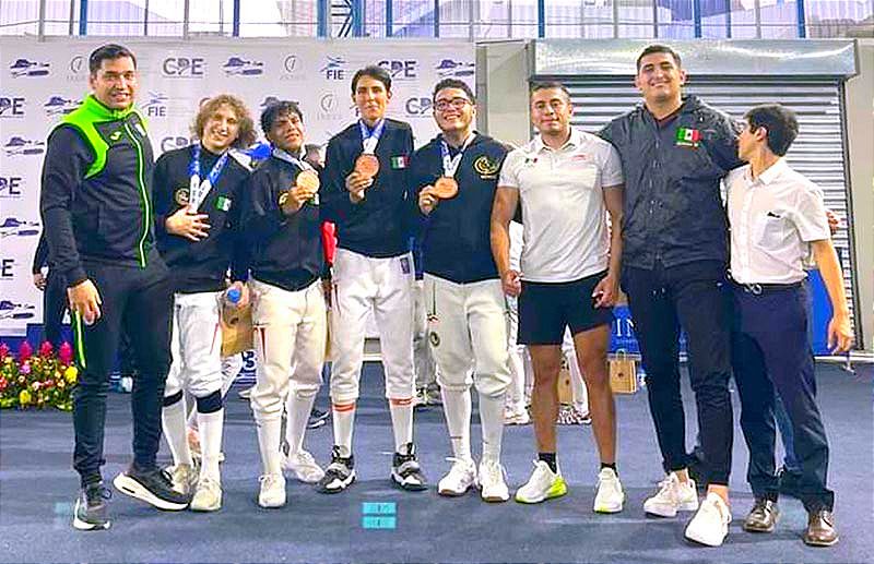 ¡ESPADACHÍN VERACRUZANO GANA MEDALLA MUNDIAL! -En el Salvador