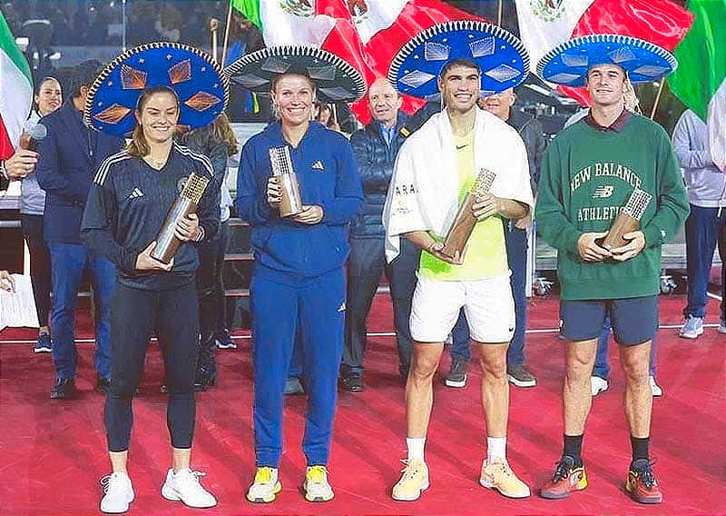 ¡ALCARAZ SE ROBA EL CORAZÓN DE LOS MEXICANOS! -En el Tenis Fest