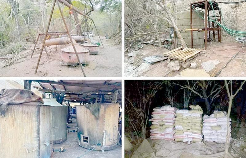 ¡ASEGURAN 60 TONELADAS DE PRECURSORES QUÍMICOS!