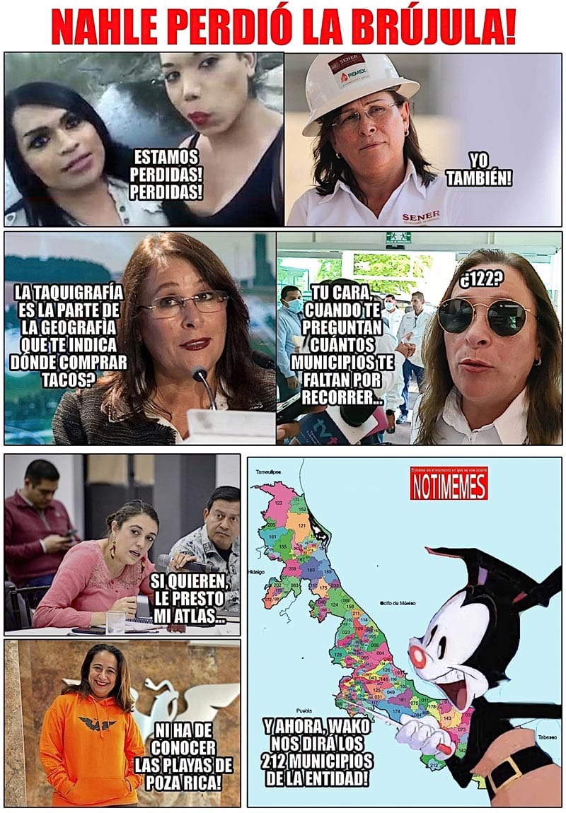 NOTI-MEME - NHALE PERDIÓ LA BRÚJULA!