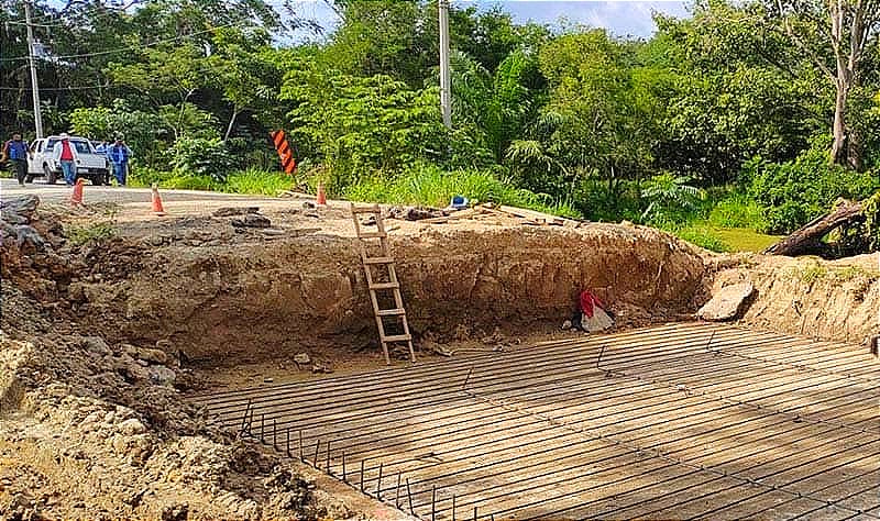 ¡LE HACEN AJUSTE A LA CARRETERA! -*A LA MINATITLÁN-HIDALGOTITLÁN