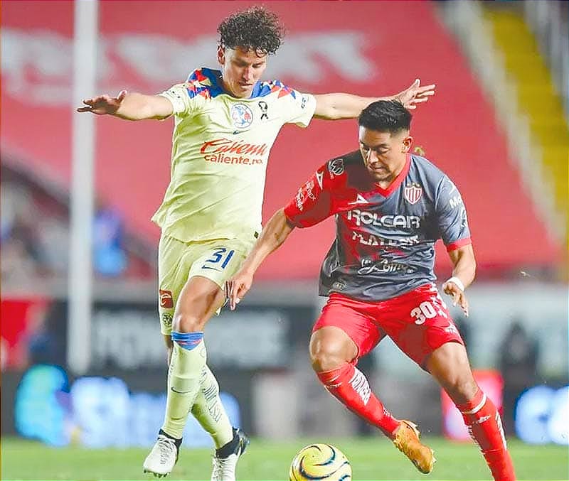 ¡AMÉRICA VE CORTADA SU RACHA PERFECTA, EMPATA CON NECAXA!