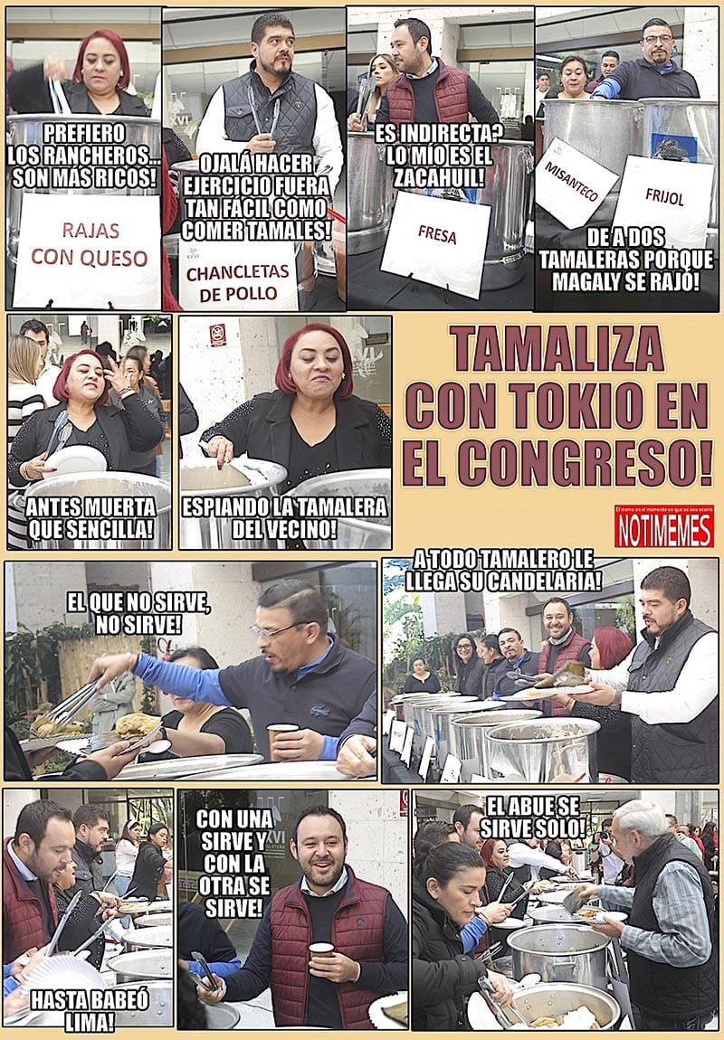 NOTI-MEME - TAMALIZA CON TOKIO EN EL CONGRESO!