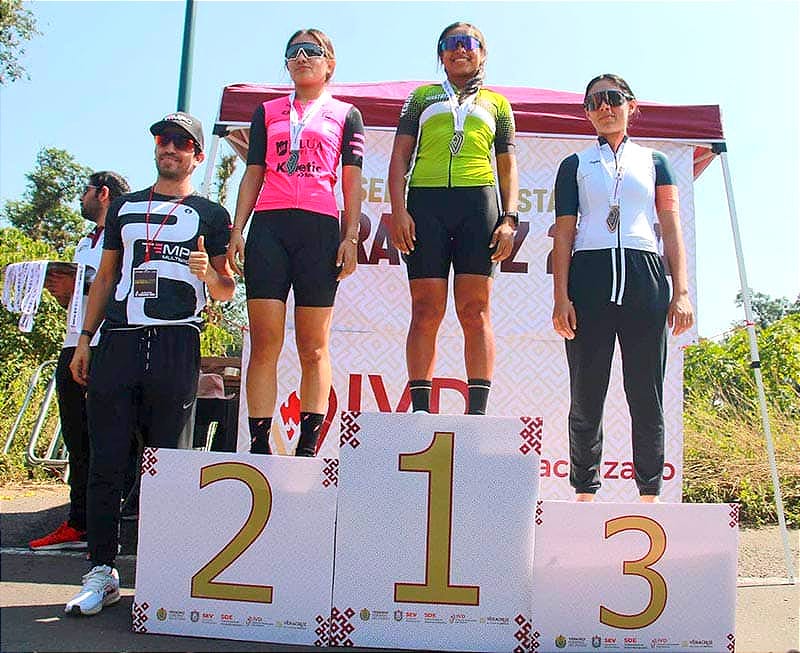 ¡ARRASA PAOLA ZÁRATE EN SELECTIVO ESTATAL DE CICLISMO! -*Gana las pruebas de Ruta y Contrareloj
