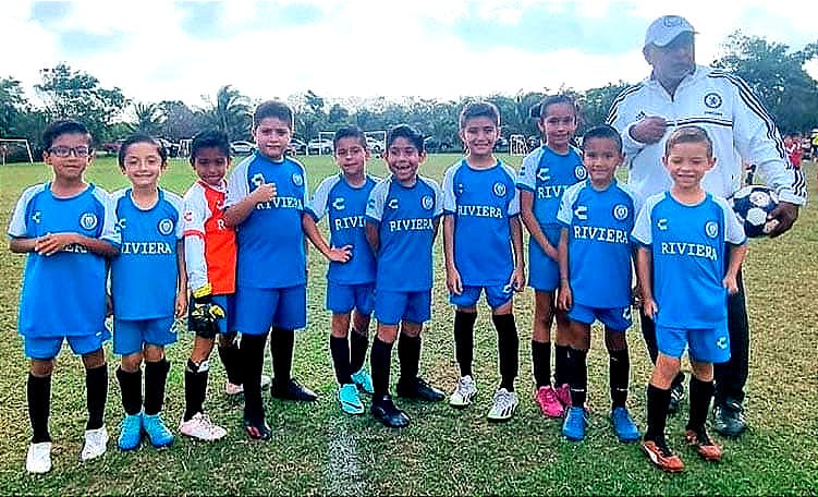 ¡ACADEMIA RIVIERA FC SIGUE SUMANDO PUNTOS EN EL FUTBOL 7!