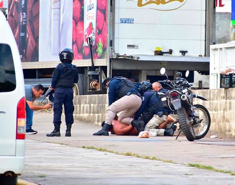 ¡EVIDENCIAN MALA CAPACITACIÓN DE POLICÍAS DE LA SSP DEL ESTADO!