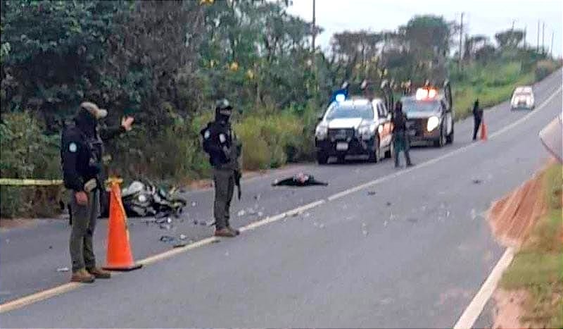 ¡MUEREN DOS MOTOCICLISTAS EN CARRETERAS DEL SUR DE VERACRUZ! -