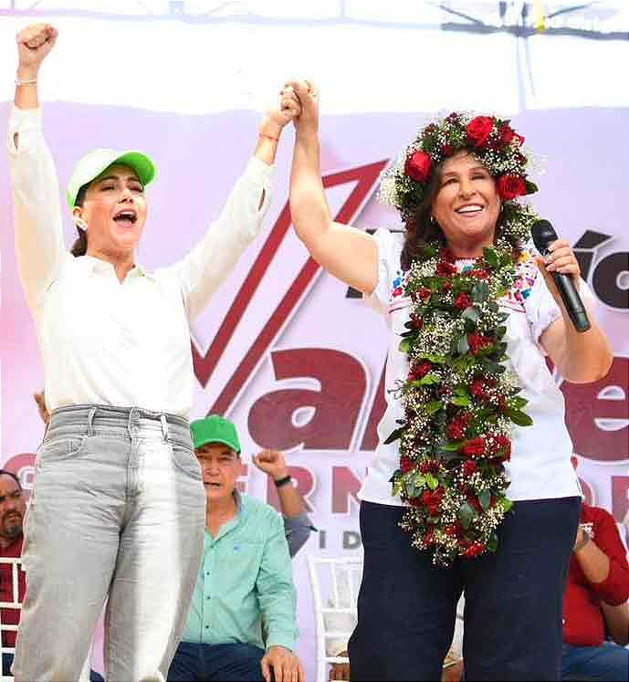 ¡ANILÚ SE FUE CON CHÍO! -*Hasta le dio la bienvenida a la 4T