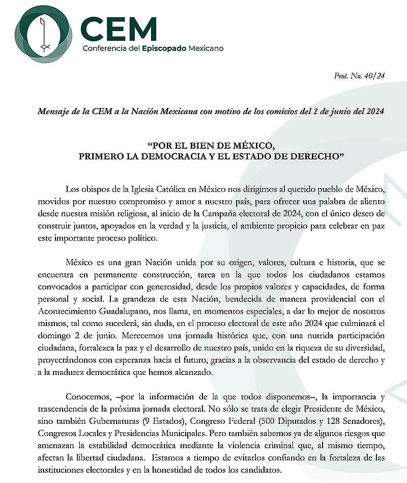 ¡QUE DEJEN LA APATÍA Y SALGAN A VOTAR! - *A las Autoridades Seguridad y No Interferencia