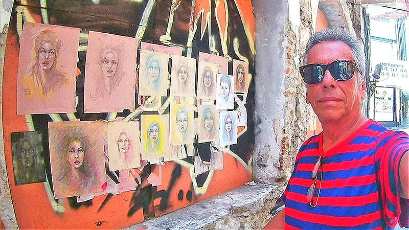¡MUERE PEPE BARRANCA! - *Su  “Galería” de Rostros en los Callejones y Calles del Centro Histórico de Veracruz