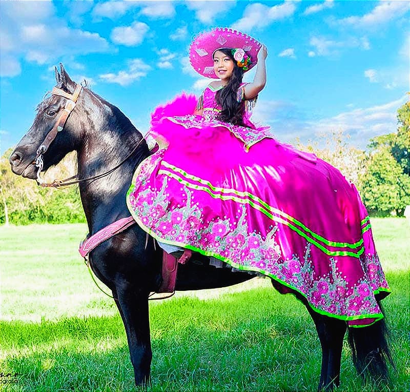 ARANTZA BAUTISTA GUEVARA, DE POSTAL EN SUS 10 AÑOS!