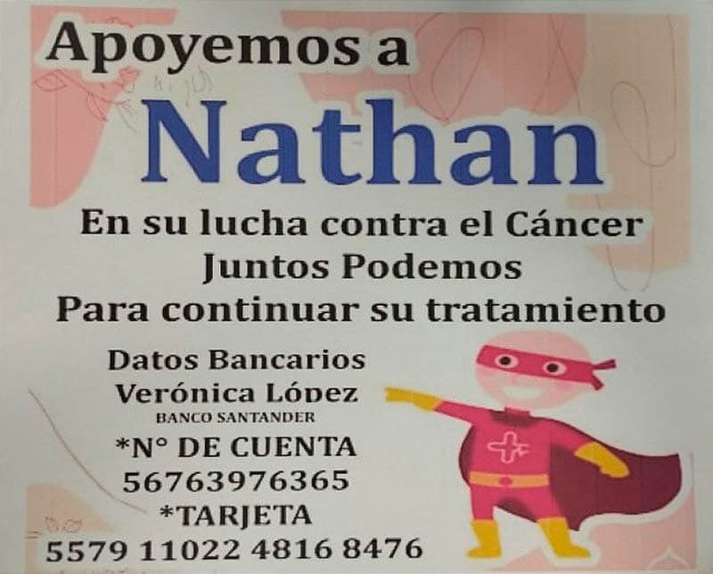 ¡SOS DE NATHÁN! - *Padres de Familia y Amigos Realizarán este Sábado un "Boteo"