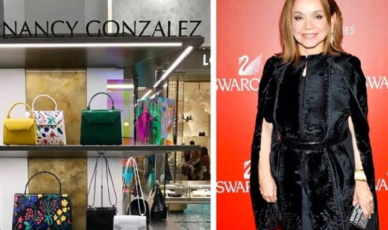 ¡DISEÑADORA NANCY GONZÁLEZ ES CONDENADA POR CONTRABANDO DE CARTERAS DE CUERO!