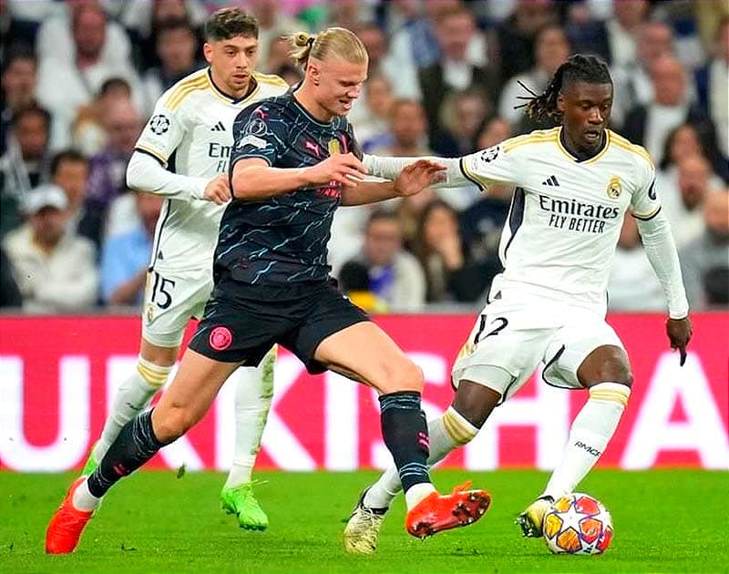 ¡GOLAZOS EN EL “SANTIAGO BERNABEU”! - DE TOP EN FUTBOL *REAL MADRID Y MANCHESTER CITY!