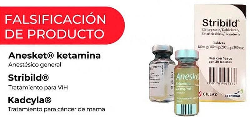 ¡FALSIFICAN MEDICAMENTOS!
