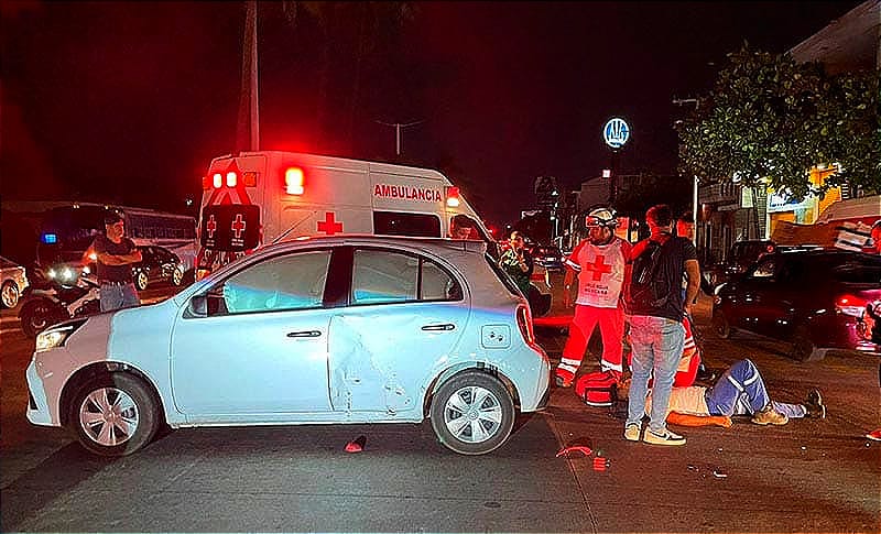 ¡SALE VOLANDO EN “TORTAZO”!