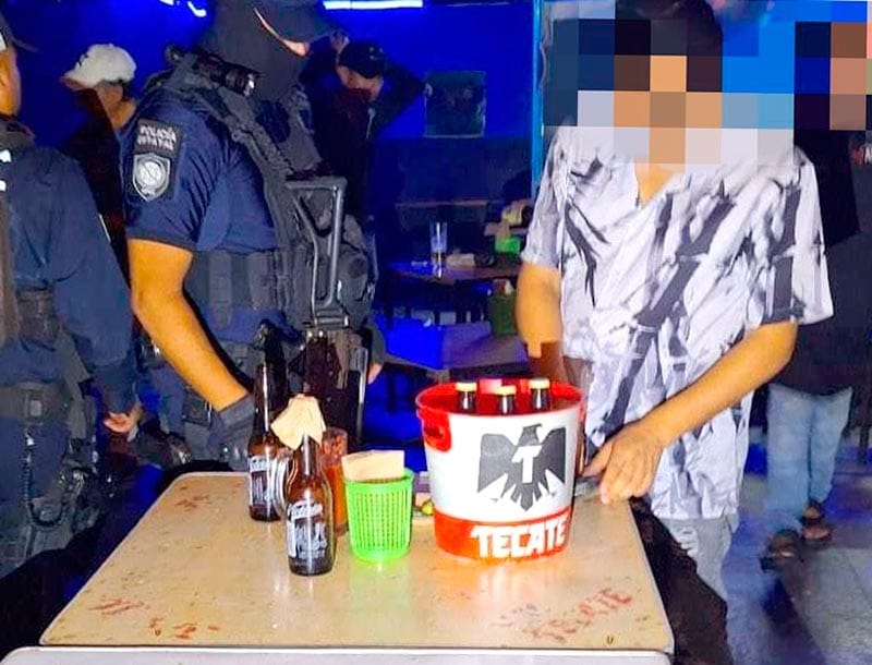 ¡OPERATIVO DE LA SSP EN BARES Y CANTINAS EN 34 MUNICIPIOS!