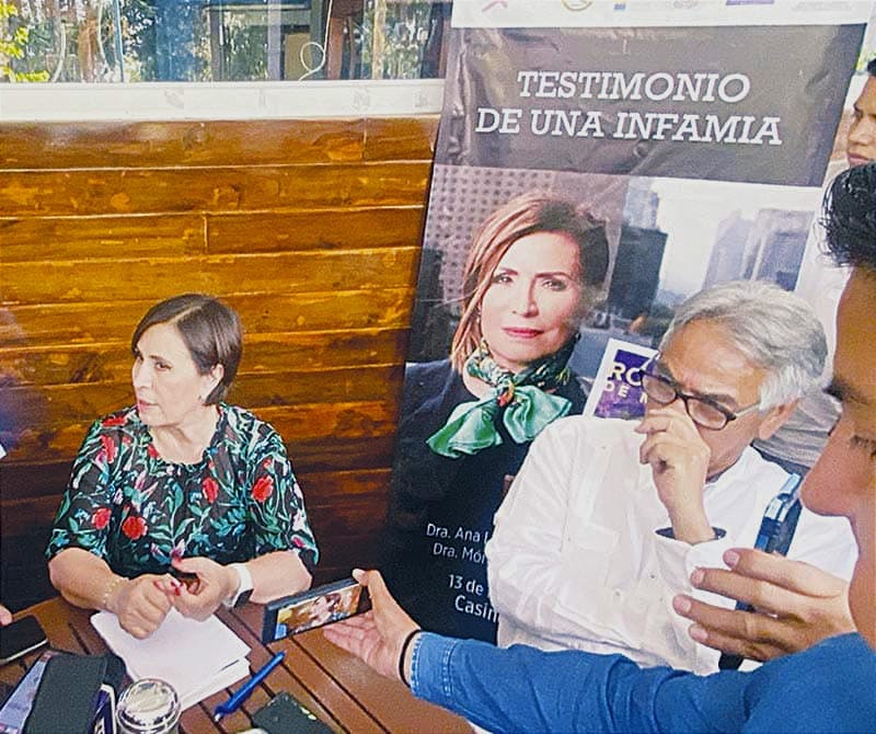 ¡ROSARIO ROBLES PIDE QUE LE HAGAN LA REGLA DE TRES A NAHLE!