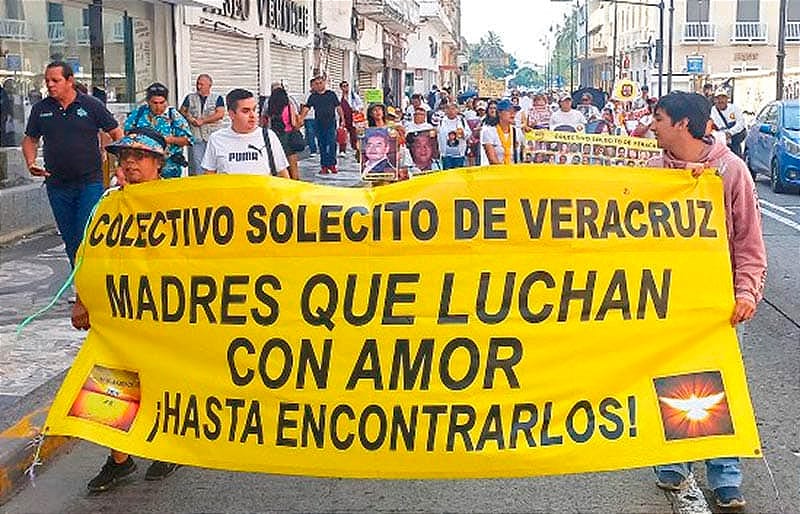¡MARCHAN COLECTIVOS DE DESAPARECIDOS! - *Denuncian Olvido de la FGE