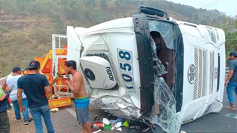 ¡VUELCA EL TORTON CON POLLOS! - *ORIZABA-PUEBLA