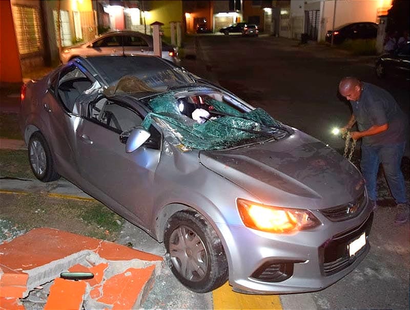 ¡SE IMPACTAN A TODA VELOCIDAD CON LA BARDA!