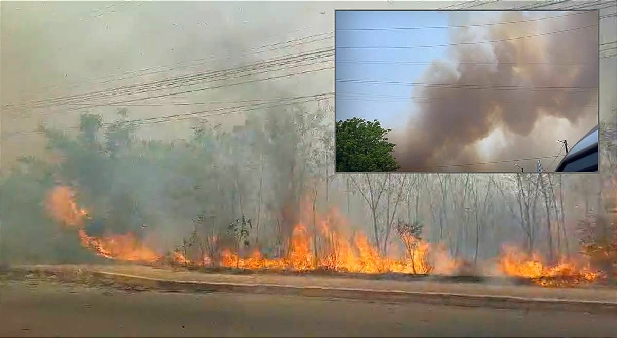 ¡QUEMAZÓN DE PASTIZAL! - *SE VEÍA A KILÓMETROS