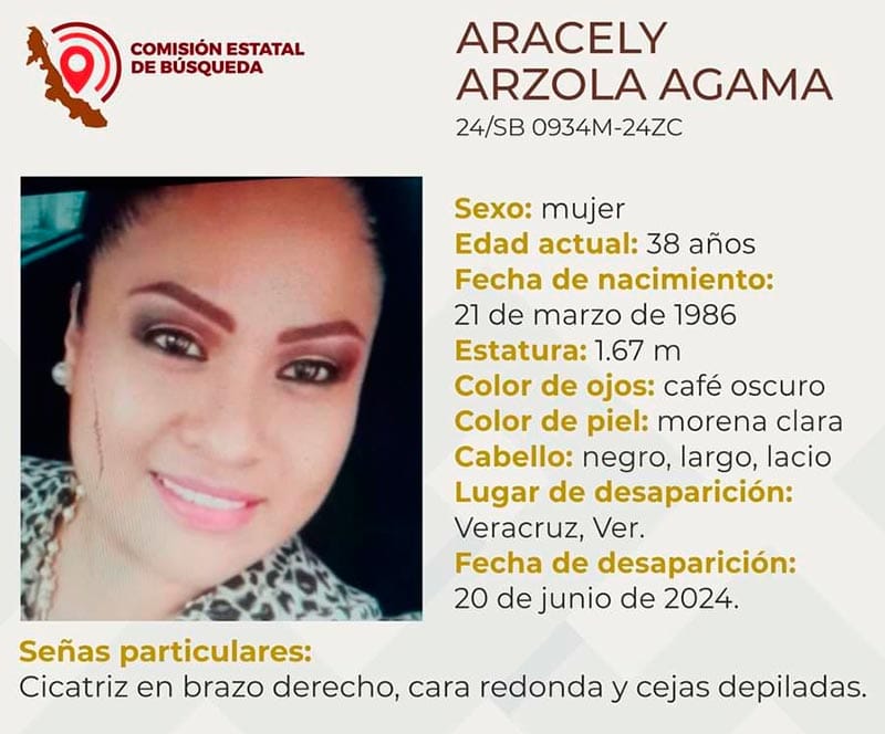 ¡DESAPARECEN UNA MUJER Y UNA MENOR EN LA CIUDAD DE VERACRUZ!