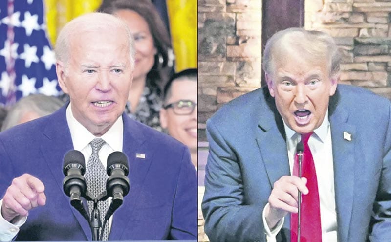 ¡TRUMP RECLAMA A BIDEN SOMETERSE A PRUEBA DE DROGAS ANTES DEL DEBATE!