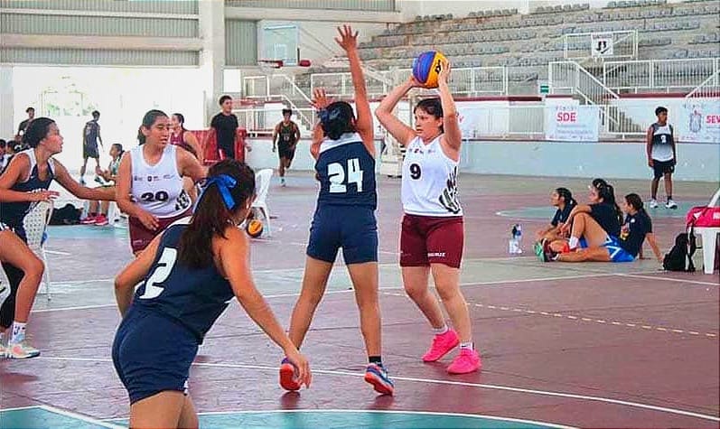 ¡CUATRO EQUIPOS! -  BÁSQUETBOL 3X3 *CONADE 2024