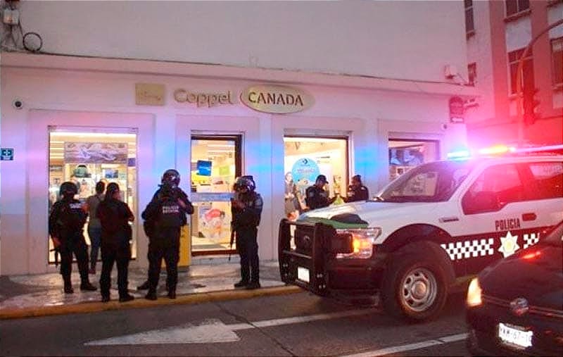 ¡ASALTAN EL COPPEL DEL CENTRO! - NINGÚN DETENIDO