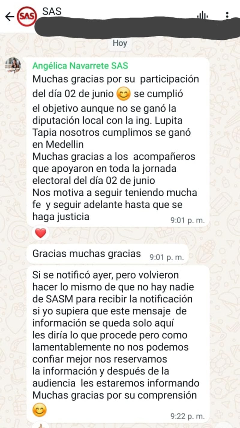 ¡ANGÉLICA PIDIÓ VOTAR POR SUS VERDUGOS! - *Hasta armó marchas para repudiar a los de MORENA