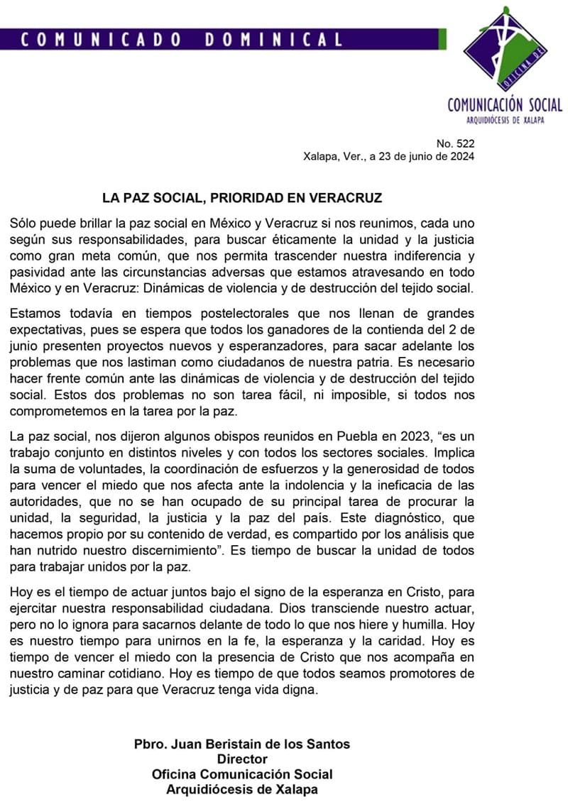 ¡QUE TODOS SE UNAN!