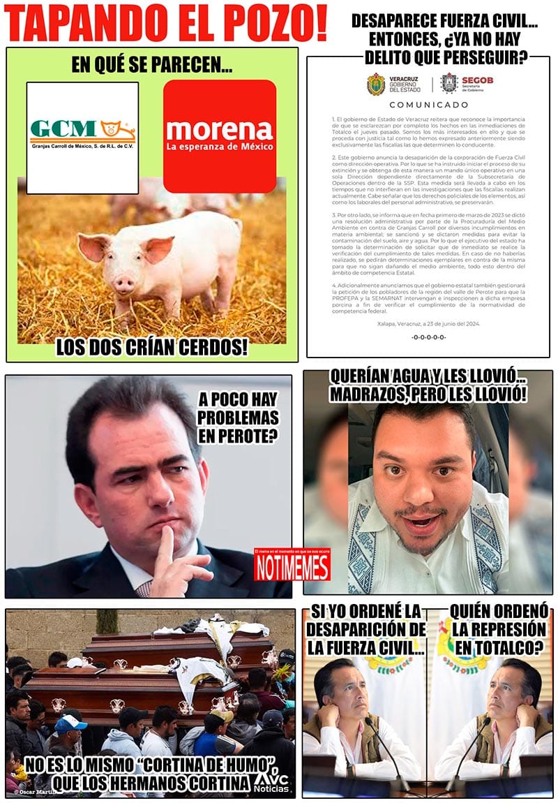 NOTI-MEME | - TAPANDO EL POZO!