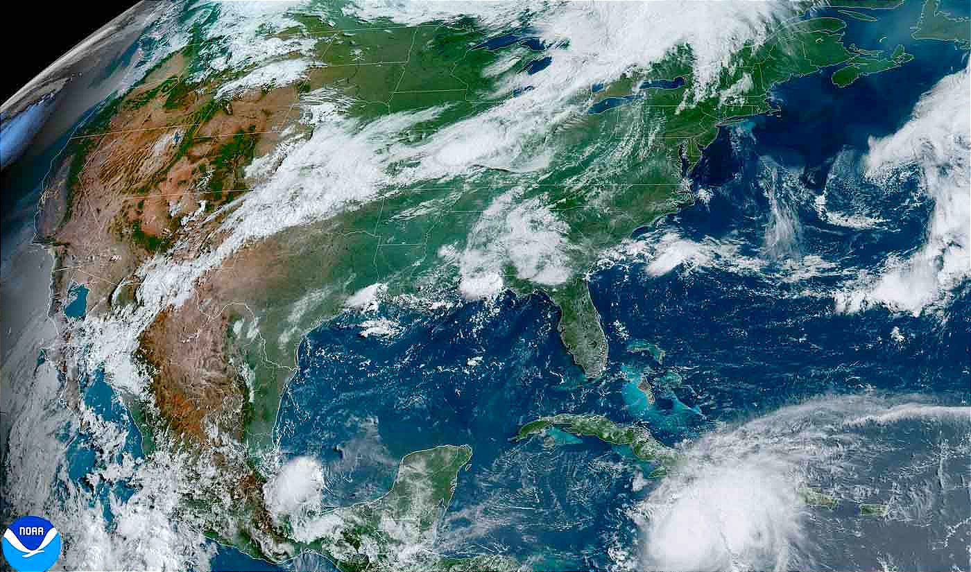 ¡HURACÁN "BERYL" AVANZA POR EL MAR CARIBE! - *MADRUGADA DEL VIERNES 5 TOCARÁ  LA PENÍNSULA DE YUCATÁN