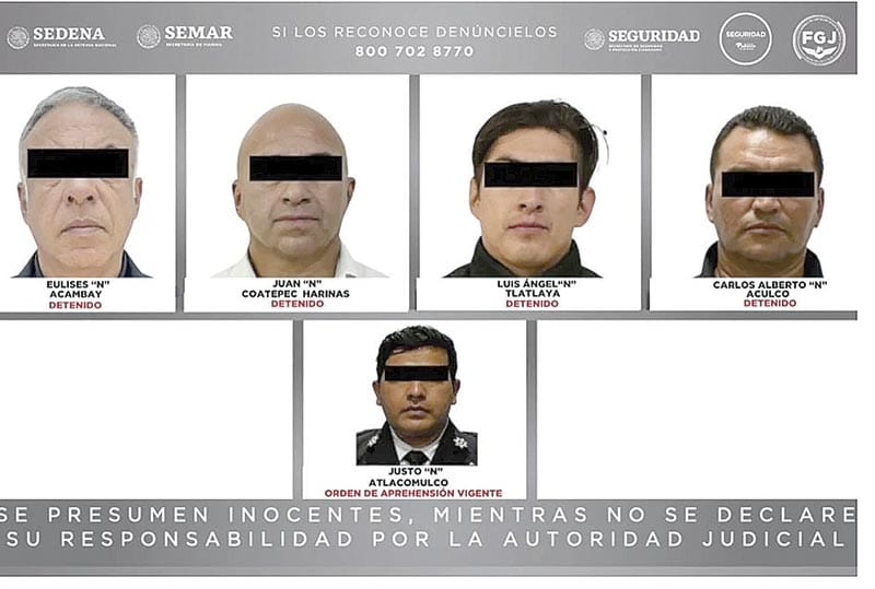 ¡CAEN TRES DIRECTORES DE SSP DE EDOMEX!