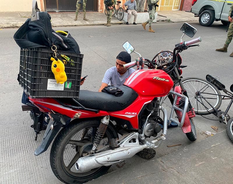 ¡CICLISTA MUERE EMBESTIDO POR MOTOCICLISTA!