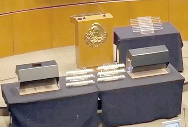 ¡DESAIRA OPOSICIÓN TÓMBOLA DE MORENA PARA JUECES!