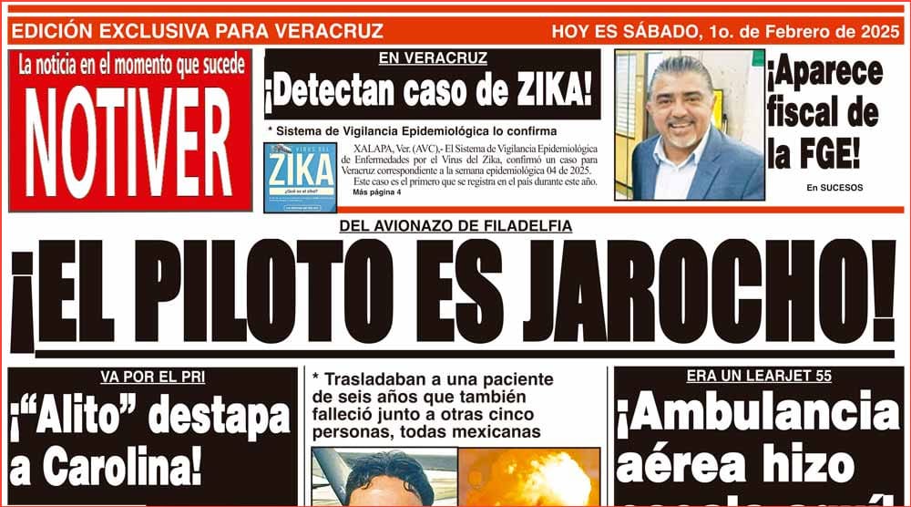 LA PORTADA - SÁBADO 1 DE FEBRERO 2025