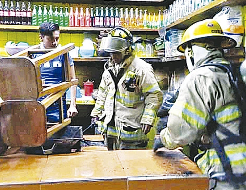 ¡FUEGO EN EL MERCADO!