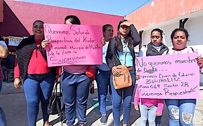 ¡NO TIENEN EDUCADORAS!