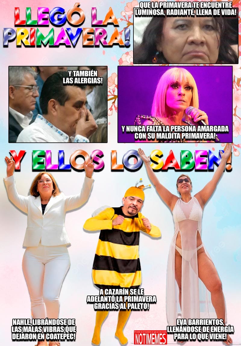 NOTI-MEME | - LLEGÓ LA PRIMAVERA!