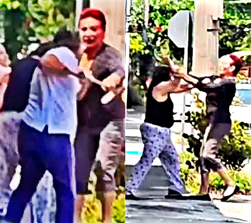 ¡TRES DAMAS SE AGARRARON A CACHETADAS Y JALÓN DE GREÑAS!