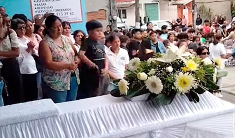 ¡EXIGEN JUSTICIA! - ÚLTIMO ADIÓS A PABLO