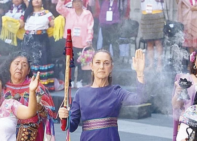 ¡NI UN FEMINICIDIO MÁS, DICE CLAUDIA!