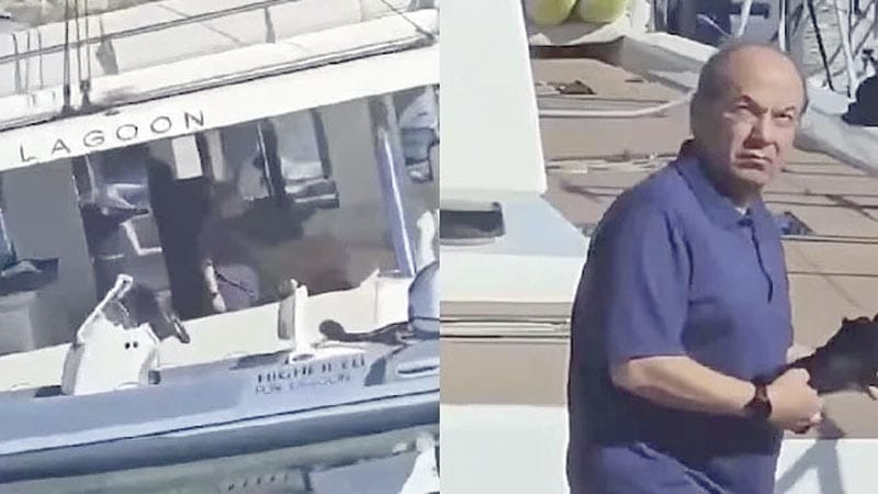 ¡“Y DECÍA QUE ESTABA EN LA POBREZA”! - * Sheinbaum critica a Felipe Calderón tras video en yate