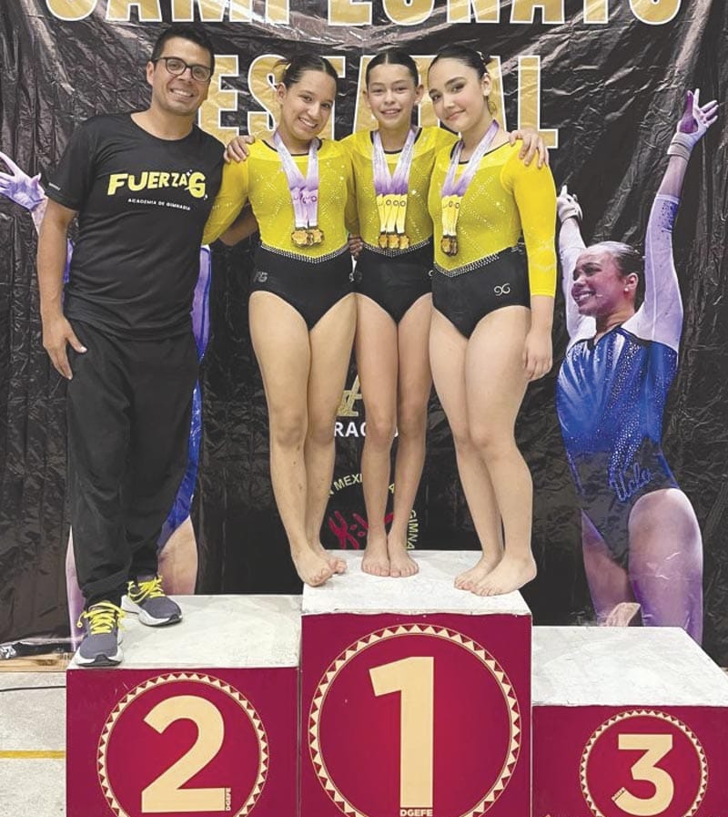 ¡DESTACAN PORTEÑAS EN EL ESTATAL DE GIMNASIA ARTÍSTICA!